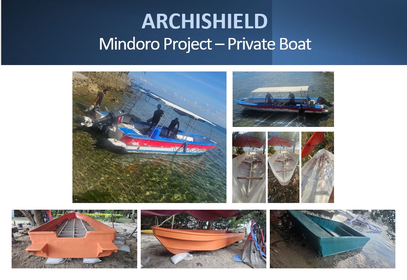 Archi Shield Mindoro Project - Private Boat